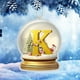 thumbnail image 1 of Adorno para Coche de Acrílico con 26 Letras de Cristal Amarillo, Colgante para Árbol de Navidad, Decoración Del Hogar, 1 of 3