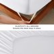 thumbnail image 5 of Juego de sábanas Bedsure Twin XL GentleSoft, transpirable, color blanco, 5 of 8