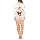 thumbnail image 4 of Pijama informal de diseño navideño para mujer, ropa de dormir acogedora, jersey de manga larga, ropa de dormir para primavera, envío directo, 4 of 4