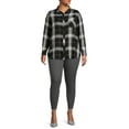 thumbnail image 5 of HANES Just My Size Women's Plus Size Pull On Stretch Denim Jegging, Sizes 1X-4X, 5 of 6