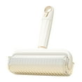 thumbnail image 1 of Feltree Extra Wide Sticker Roller Household Clothes Hair Removal Brush Roller Brush with Roll of 60pcs Strong Pet Adhesive Cleaning Paper Replacement Paper, 1 of 8