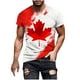 thumbnail image 2 of Tops para hombre, blusas y camisas de manga corta con cuello redondo para hombre, jersey informal con cuello redondo estampado para hombre, pantalones cortos deportivos para fitness, blusa de poliéste, 2 of 5