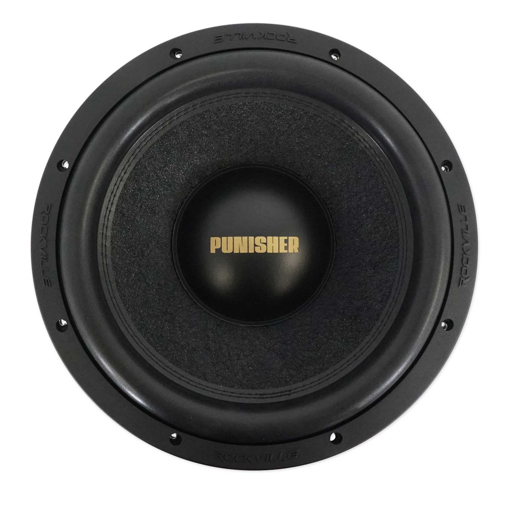 Rockville Punisher 12D1 12" 5600w Peak Car Audio Competition Subwoofer Dual 1-Ohm Sub 1400w RMS CEA Rated - image 2 of 11