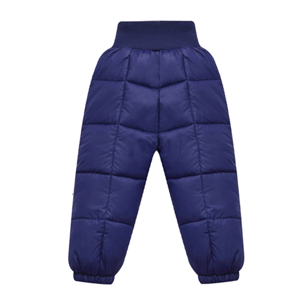 WIBACKER 1-5T Baby Boy Girl Cute Ear Hooded Puffer Jacket Pants Snowsuit Toddler Kid Winter Coat