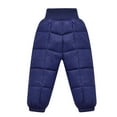thumbnail image 6 of WIBACKER Toddler Kid Baby Boy Girl Cute Hooded Puffer Jacket Pants Winter Lightweight Down Outwear, 6 of 8