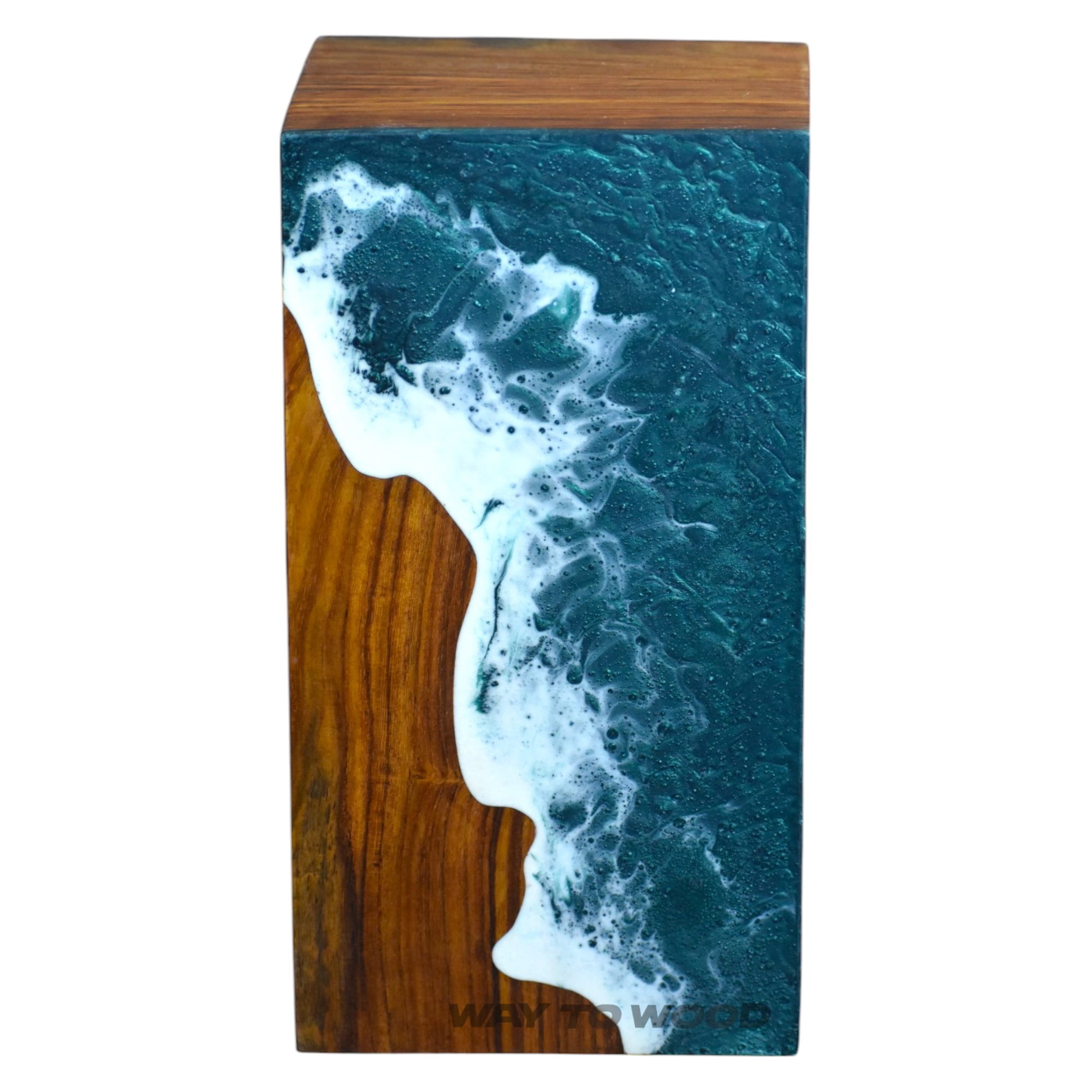 Wooden Urn for Human Ashes Adult Male/Female – Premium Memorial Urns for Adults – Durable Cremation Urn Box for Ashes, Suitable for Burial or Home Display
