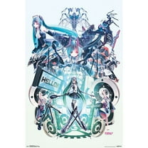 Hatsune Miku - Hello Wall Poster, 22.375" x 34"