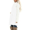 thumbnail image 6 of Homenesgenics Winter Coats for Women with Hood Womens Sleeveless Faux Cardigan Fluffly Vintage Jacket Long Coat White XL, 6 of 7