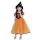 thumbnail image 3 of Disfraz de Bruja Naranja para Niños Seasons con Vestido y Sombrero 2-4 años, 3 of 5