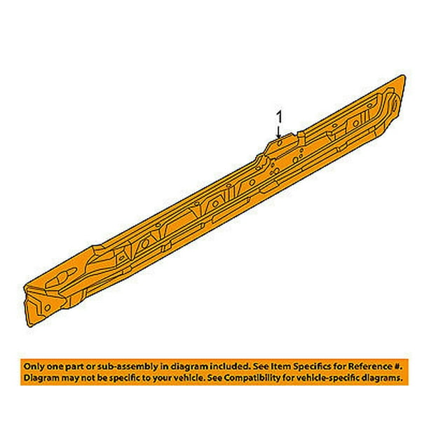 Jeep CHRYSLER OEM 0812 LibertyExterior Inner Rocker Panel Right