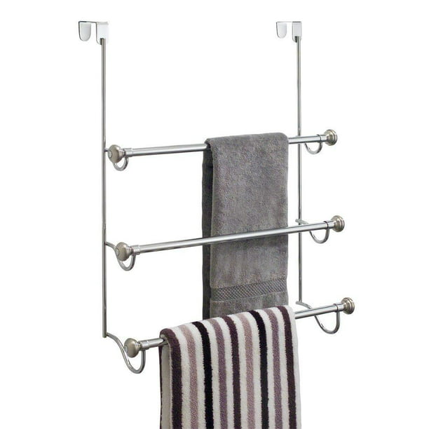 York OvertheShower Door Triple Towel Rack, TOWEL RACK Over the shower door towel rack with 3