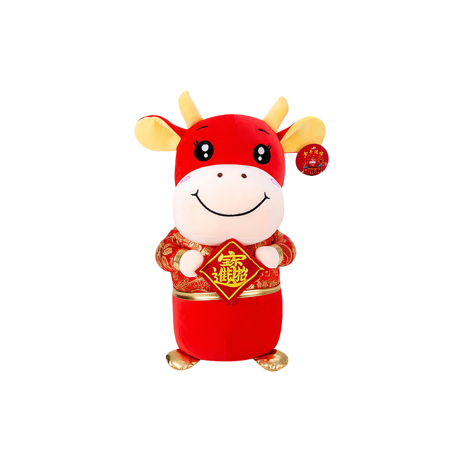 Details about   Colorful Cow Stuffed Animal Cow Cartoon Animal Plush Soft Doll Toy For Kids 30cm 