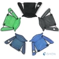 thumbnail image 5 of Sillas Plegables para Camping Pesca Playa y Exteriores de Lona Impermebale con Porta Vaso Ligera Sillas para Exterior Ergonomica con Estructura de Acero y Funda Transportadora Set de 2 Sillas (Azul), 5 of 5