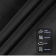thumbnail image 5 of Cortinas de Terciopelo Brillar Negro 52 * 63 Pulgadas 2 Paneles, 5 of 5