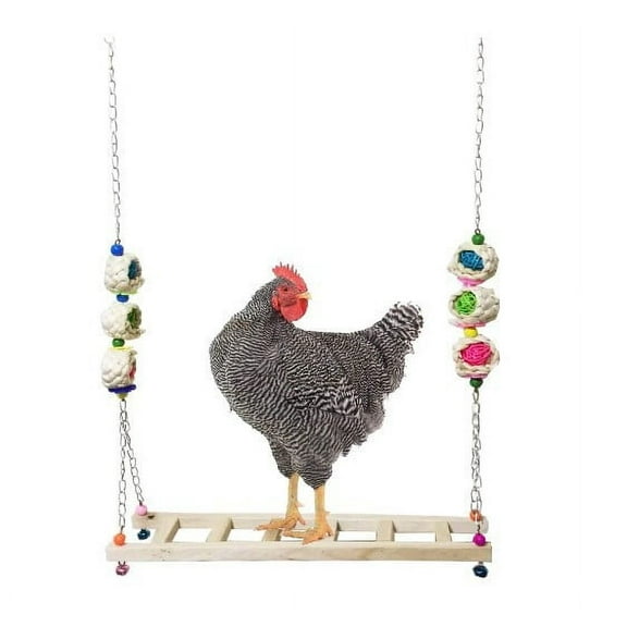 Chicken Toys for Coop, Cebalnir Chicken Swing Chicken Toys