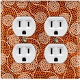 thumbnail image 1 of Metal Light Switch Plate Cover Colorful Safari African Tribal Art Pattern SFR030, 1 of 13