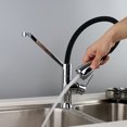 thumbnail image 2 of UMANYI Single Handle Kitchen Faucet with Pull Down Sprayer for RV Commercial Utility Sink Chrome, 2 of 9