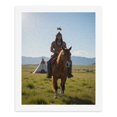 thumbnail image 5 of Paint by Numbers Kit for Adults, Rider Horse Mountain Tent Plains Paint by Numbers, Easy Paint by Numbers Kit for Adults Beginner, DIY Adult Paint by Number Kits on Canvas, Home Decor, 5 of 7
