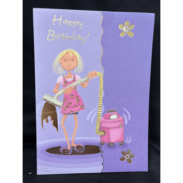 Happy Birthday For Her Greeting Card w/Envelope