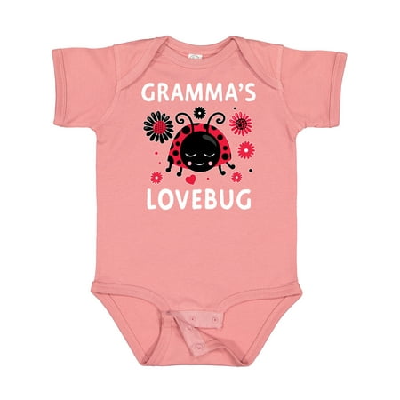 

Inktastic Valentine s Day Gramma s Lovebug Gift Baby Boy or Baby Girl Bodysuit