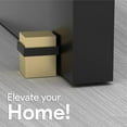 thumbnail image 5 of Mega Handles | Square Door Stopper | 1.5 inches | Satin Brass, 5 of 5