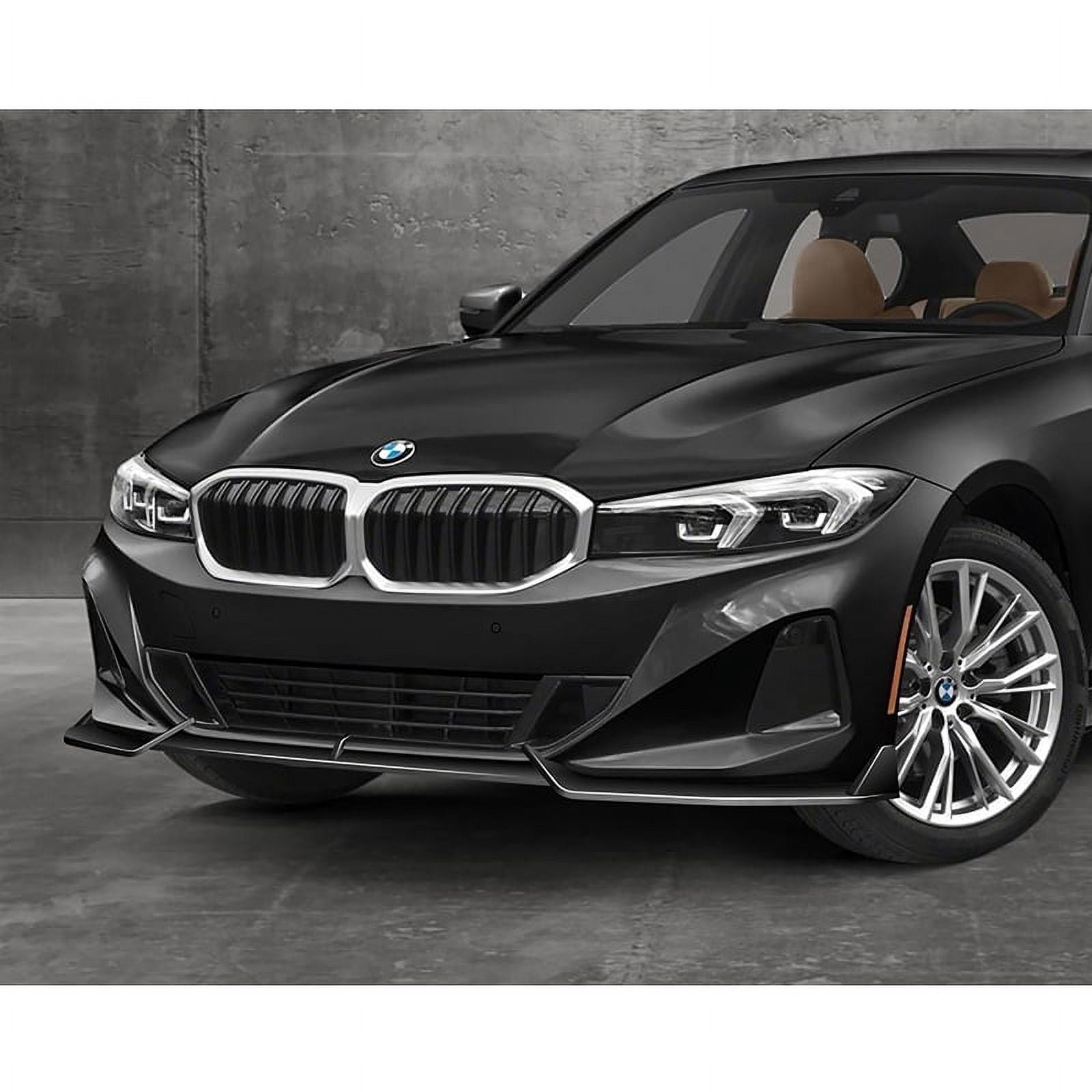 Stay Tuned Performance For 2023-2026 BMW 3-Series G20 Base Painted Black Front Bumper Lip GT-Style