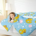 thumbnail image 4 of jejeloiu Lovely Duck Bedding Comforter Set,Cute Balloon Twin Comforter Sets,Yellow Blue Bedding Set For Kids Teens,Super Cozy Room Decor Reversible,2-Piece, 4 of 8