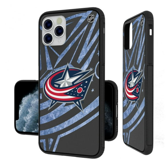 Columbus Blue Jackets iPhone Tilt Bump Ice Case