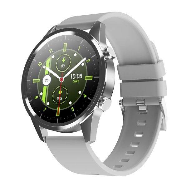 Reloj inteligente de 1.28 '' con tacto completo, frecuencia cardíaca, detección de presión Abanopi Mirar