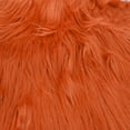 thumbnail image 3 of Mongolian Faux Fur-Christmas Fuzzy-Fabric by the Yard-Fluffy, Shaggy Mohair-for Costumes, Plush Toys, Apparel, Clothing, Decoration, and Gnome Beard Miniature, Rust, 3 of 5