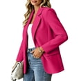 thumbnail image 3 of longantii Blazers for Women Casual Oversized Open Front Long Sleeve Jackets Work Office Business Suit Blazer 2026, 3 of 4