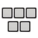 thumbnail image 2 of Filtro de Polvo de Enfriamiento del Chasis PC, Instalación Fácil de 5 Piezas Magné Suave de Ajuste Perfecto Cubierta de Nylon de Cubierta de Polvo para Chasis de PC, 2 of 7