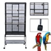 Double Door Large Stand Bird Cage Popinjay Budgie Cage Economy Version B033-1
