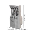 thumbnail image 2 of OULII Standard Use Battery Charger for Aa Aaa and 9V Rechargeable Cells, 2 of 7