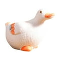 thumbnail image 3 of Maceta con flores, maceta, centro de mesa, estatua, manualidades, adorable, única, interesante Pato, 3 of 9