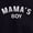 Black Soot Mama's Boy, variant on Wonder Nation Baby & Toddler Fleece Crewneck Sweatshirt, Sizes 6M-5T