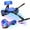 Star-Blue, variant on SISIGAD Hoverboard Go Kart with Bluetooth and Lights, 6.5" Hover Board with Seat, 300W Powerful Motor, 6-10mph Max Speed Electric Scooter