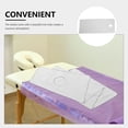thumbnail image 3 of ETHZZLE 2pcs Salon Massage Bed Sheet Light Grey Cotton For Luxurious, 3 of 8