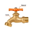 thumbnail image 2 of Llave para manguera Truper de latón 140 g 1/2 a granel, 2 of 4