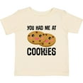 thumbnail image 3 of Inktastic You Had Me at Cookies Boys or Girls Baby T-Shirt, 3 of 5