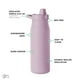 thumbnail image 2 of Botella de agua simple moderna filtrada de acero inoxidable, 1 litro, color lavanda, 2 of 8