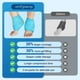 thumbnail image 4 of Compresa de hielo para tobillo Comfytemp, tamaño grande, para aliviar el dolor de pies, 2 unidades, 4 of 8