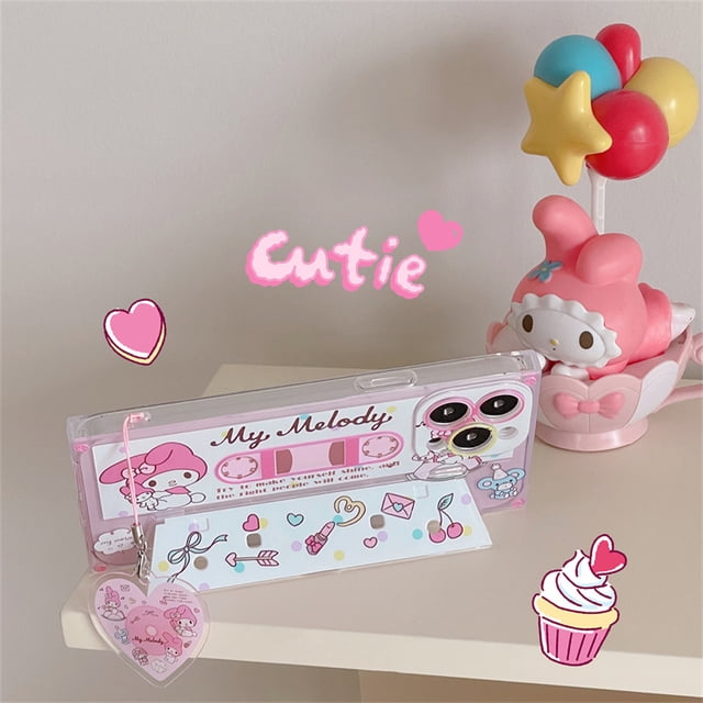 Funda de teléfono de dibujos animados Sanrio Kuromi My Melody, carcasa bonita de Hello Kitty, compatible con Iphone 14pro Max, novedad