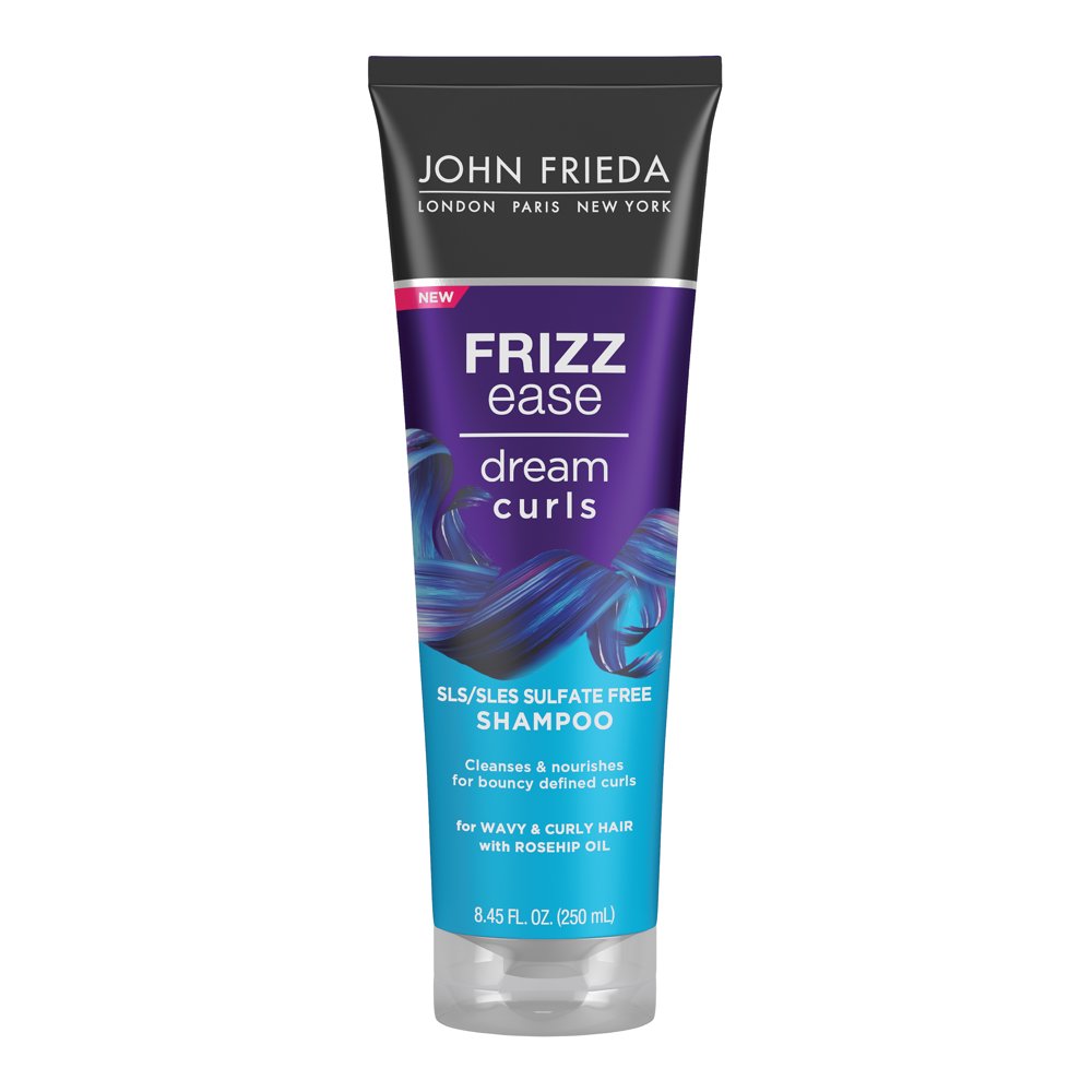 John Frieda Frizz Ease Dream Curls SLS/SLES SulfateFree Shampoo, For