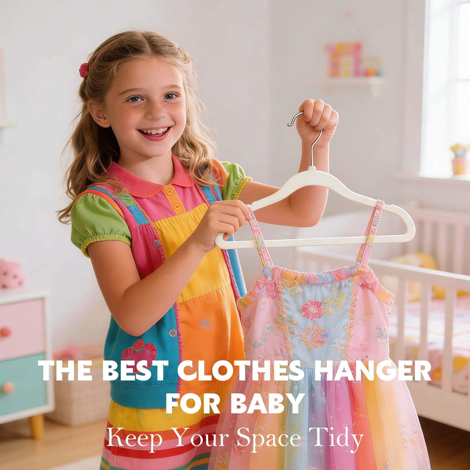 Allhall 30 Pack Velvet Baby Hangers, 11" Ultra-Slim Kids Clothes Hangers with 10 Clips, Non-Slip Felt, Space-Saving Nursery and Infant Closet Organizer