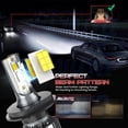 thumbnail image 3 of Applies to H4 30000lm LED Headlight Kit for Honda High/Low Beam, 3 of 9