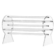 thumbnail image 1 of Yuarrent Soporte multifuncional para diadema, estructura fuerte, organizador de joyas transparente, soporte de exhibición para diadema que ahorra espacio Almacenamiento y organización del hogar Yuarrent HA014247-00, 1 of 1