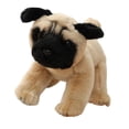 thumbnail image 6 of Vaveren Animal Toy Dog Statue Holiday Gift Sleeping Cuddly Pillow Simulation Puppy Pug, 6 of 8