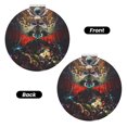 thumbnail image 2 of Pofeuu The Binding of Isaac for Portable Pocket Makeup Mirror PU Cover Compact Travel Mirror with Normal and Magnifying Double Sided Glass-Round Shape, 2 of 9
