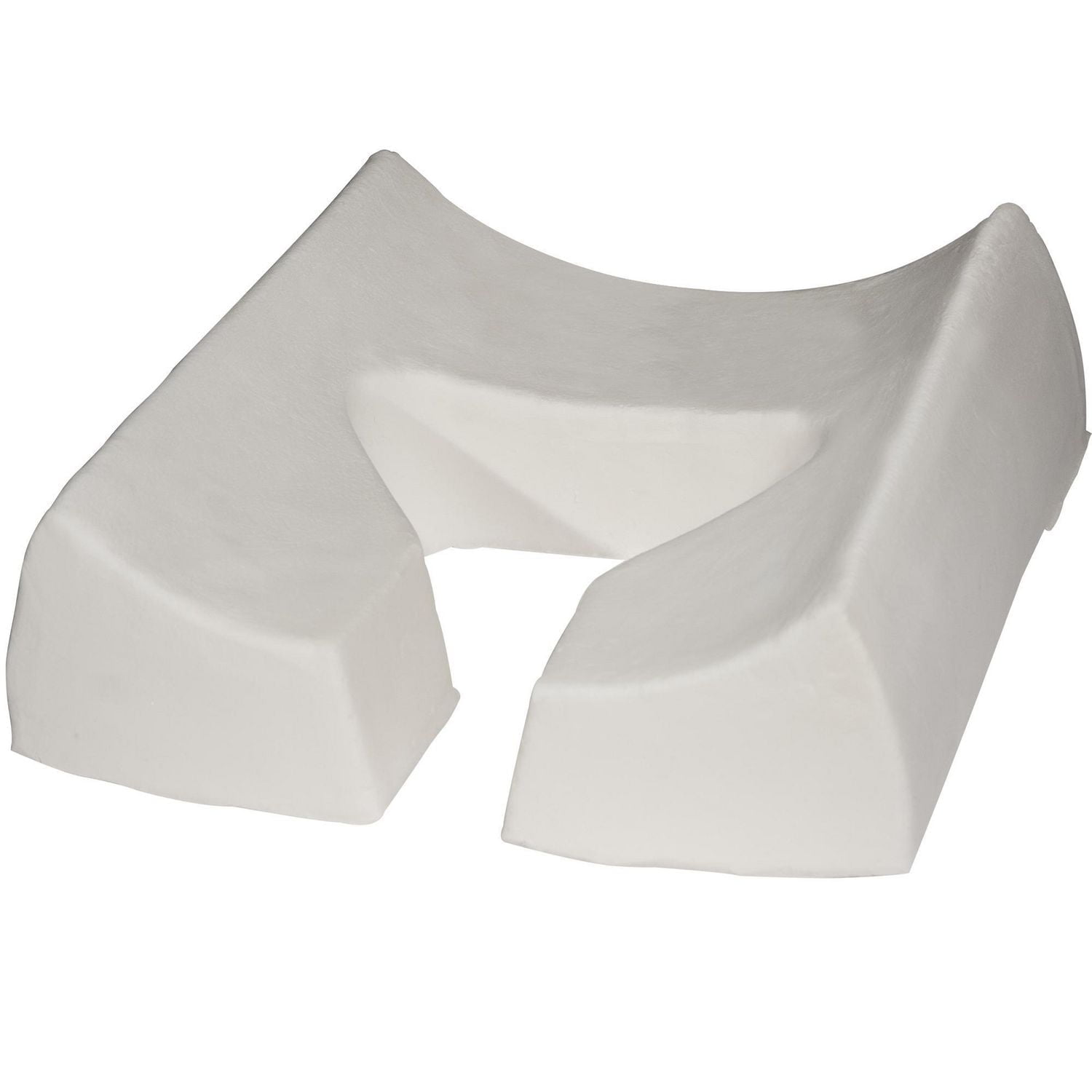 Master Massage ErgonomicDream Face Cushion Pillow  Memory Foam  Universal  headrests Cradle - Cream